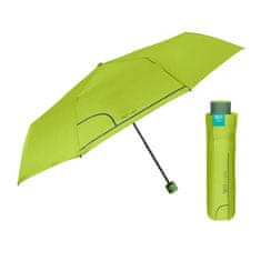 Perletti Dámský skládací deštník COLORINO / světle zelená, 26292
