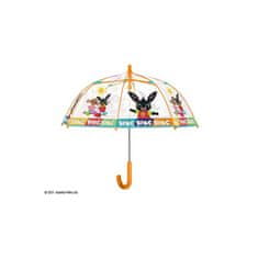 Perletti Dětský deštník ZAJÍČEK BING Transparent, 75505