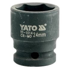 YATO Vnitřní nástrčný klíč 1/2" šestihranný 24 mm CrMo YATO - YT-1014