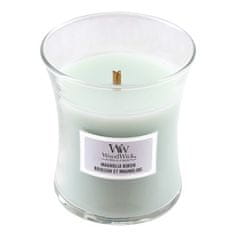 Woodwick Svíčka oválná váza , Magnolie a bříza, 85 g