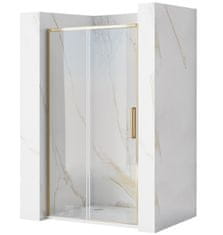 REA Posuvné sprchové dveře Rapid 110 zlaté