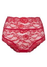 Linga Dore Dámské kalhotky 1400B-2 High brief, Červená, L