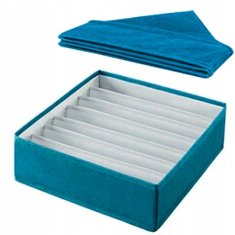 INNA Box na zásuvku komody skříňka na podprsenku organizér modrá