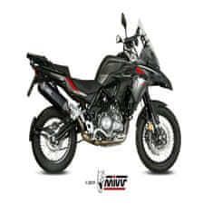 MIVV Speed Edge Tlumič výfuku ocel černý/karbonová koncovka Benelli TRK 502X E.004.LRB