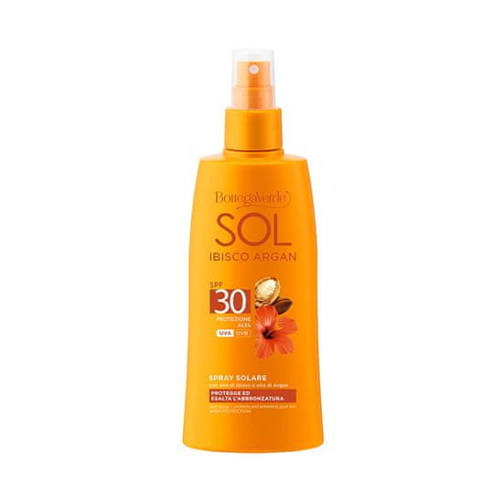 Bottega Verde SOL IBIŠEK A ARGAN Sprej na opalování SPF 30, 200ml