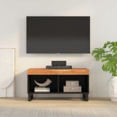 Greatstore TV skříňka 85 x 33 x 43,5 cm masivní akáciové dřevo