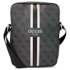 Guess 4G Stripes univerzální taška 10" Černá