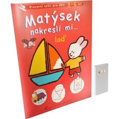 Ella & Max Matýsek nakresli mi... loď, kniha - 2 balení