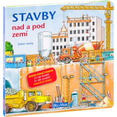 Ella & Max STAVBY NAD A POD ZEMÍ – Velkoformátová rozkládací kniha