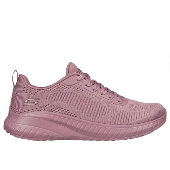 Skechers Boty růžové Memory Foam Bobs Squad Chaos