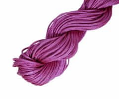 Kraftika 28m 90ft 30yrd fuchsia pink nylon cord nylon twisted