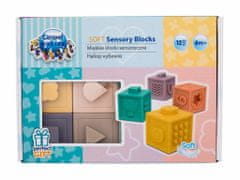 Canpol babies 12ks sensory soft blocks, hračka