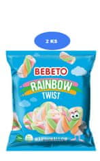  marshmallow Rainbow Twist 60g (2 ks)