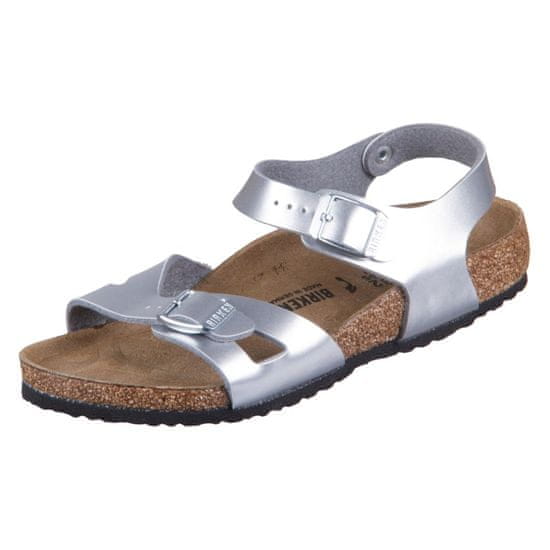 Birkenstock Sandály stříbrné Rio