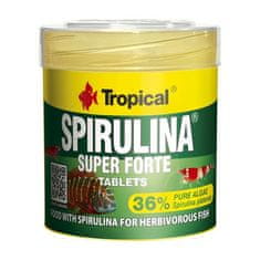 TROPICAL Super Spirulina Forte Tablets 50ml/36g 80ks tabletové krmivo se spirulinou