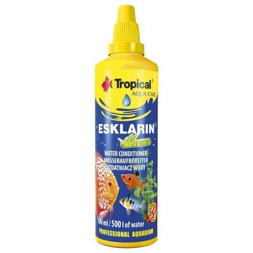 TROPICAL Esklarin s Aloe Vera 100ml na 500l kondicionér vody