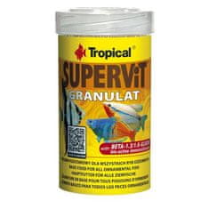 TROPICAL Supervit Granulat 100ml/20g mnohosložkové základní granulované krmivo s beta-glukanem