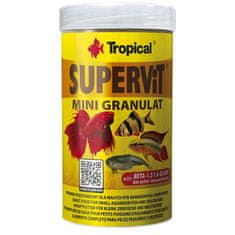 TROPICAL Supervit Mini Granulat 250ml/162,5g mnohosložkové základní granulované krmivo s beta-glukanem