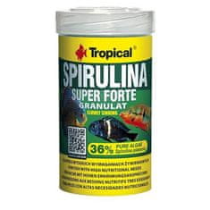 TROPICAL Super Spirulina Forte Granulat 100ml/60g granulované krmivo se spirulinou