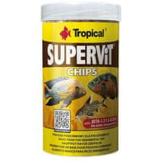 TROPICAL Supervit Chips 100ml/52g krmivo pro akvarijní ryby