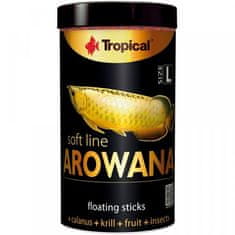 TROPICAL Arowana L 250ml/80g měkké krmivo ve formě plovoucích tyčinek pro mladé arowany