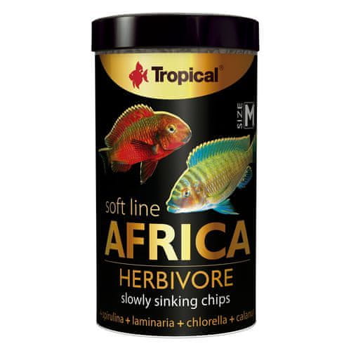 TROPICAL Africa Herbivore M 100ml/52g krmivo pro všežravé africké ryby