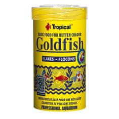 TROPICAL Goldfish Flake 100ml/20g krmivo pro závojnatky, podporující vybarvení