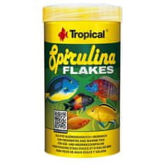 TROPICAL Spirulina Flakes 250ml/50g krmivo se spirulinou pro sladkovodní a mořské ryby