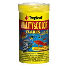 TROPICAL Vitality&Color 100ml/20g vločkové krmivo s vyfarbujúcim a vitalizujícím účinkem