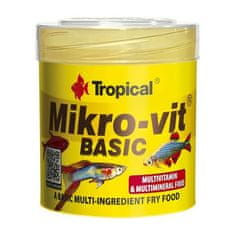 TROPICAL Mikro-vit Basic 50ml/32g základní krmivo pro rybí násadu