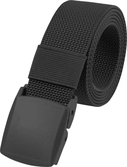 BRANDIT pásek Belt fast closure Černý Velikost: OS