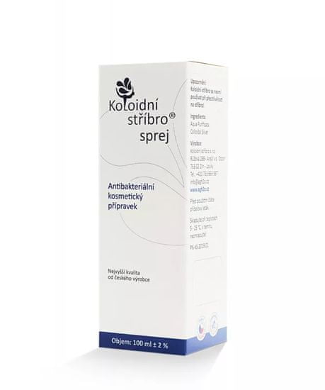 Koloidní stříbro sprej 100 ml 30 ppm