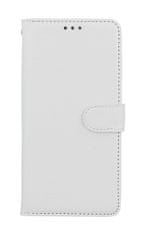 TopQ Pouzdro Xiaomi Redmi Note 12 Pro+ 5G knížkové bílé s přezkou 95502