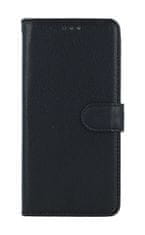 TopQ Pouzdro Xiaomi Redmi Note 12 Pro+ 5G knížkové černé s přezkou 95415