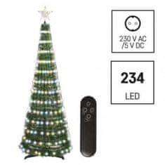 Emos EMOS LED vánoční stromek se světelným řetězem a hvězdou, 1,5 m D5AA02 1550044022