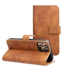 FORCELL Pouzdro Flipové TENDER Book Case pro SAMSUNG Galaxy S24 Plus brown 5903396231964