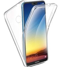 MobilMajak Obal / kryt na Huawei P Smart 2019 průhledný - 360 Full case