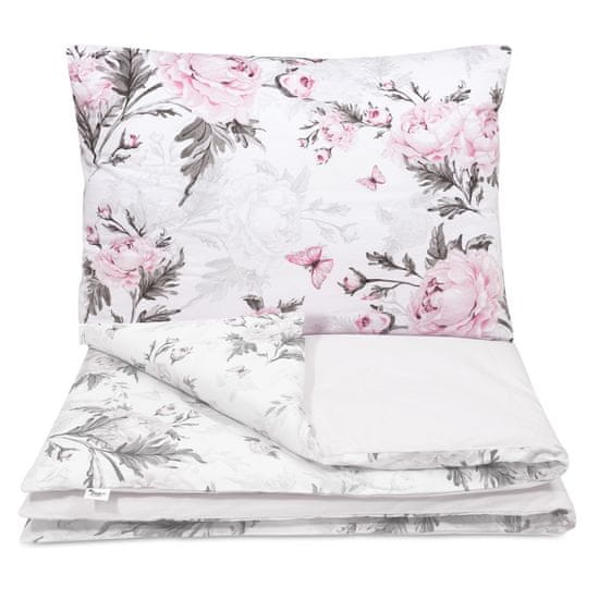 Inny Povlak na polštář 60x40 se zipem Pink Flowers - PPP-60-1-PF-B