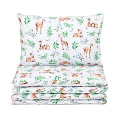 Inny Dětské povlečení 120x90 forest time - KPP-120-Z2-FT-B