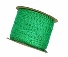 Kraftika 1 ks bright green braided rope kumihimo knot bracelet