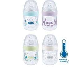 Nuk Kojenecká láhev NUK Nature Sense s kontrolou teploty 150 ml bílá