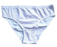 Andrie PS 2865 bílé puntík dámské kalhotky Barva: bílá, Velikost: M