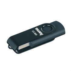 Hama USB 3.0 Flash Drive Rotate, 32 GB, 70 MB/s, petrolejová modrá