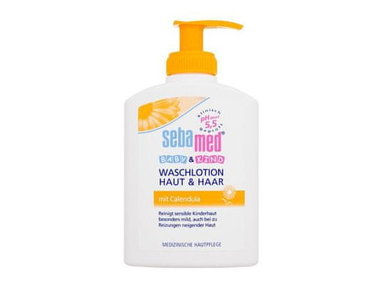 Sebamed 200ml baby washing lotion skin & hair with