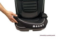 MAXMA Dětská autosedačka MANDY ISOFIX 15 – 36 kg černá