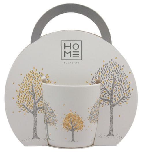 Home Elements  Porcelánový hrnek 300 ml, Stromečky