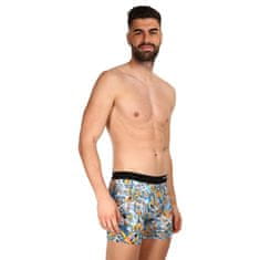 69 SLAM Pánské boxerky fit exotic sea dylan (MBYEXS-PO) - velikost L