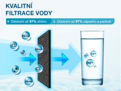 Aqua Crystalis AC-1000P vodní filtr pro lednice LG (Náhrada filtru LT1000P / ADQ747935) - 2 kusy