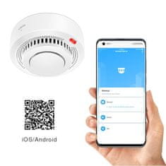 Secutek Kouřový senzor Smart WiFi SRT-ASK01MCU