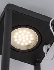 Nova Luce Venkovní přenosná LED lucerna FIGI 500 mm antracit